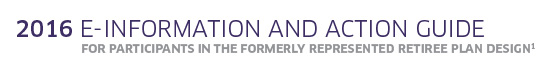 2016 E-Information and Action Guide